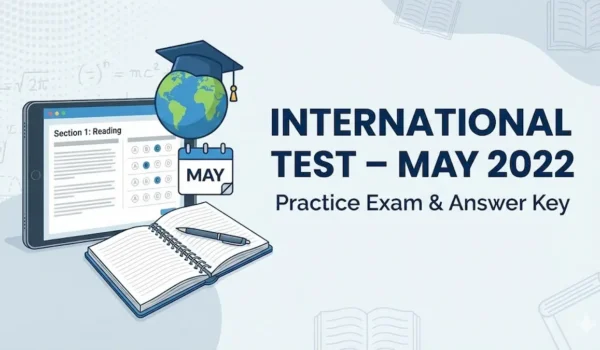 International SAT May 2022 Practice Test
