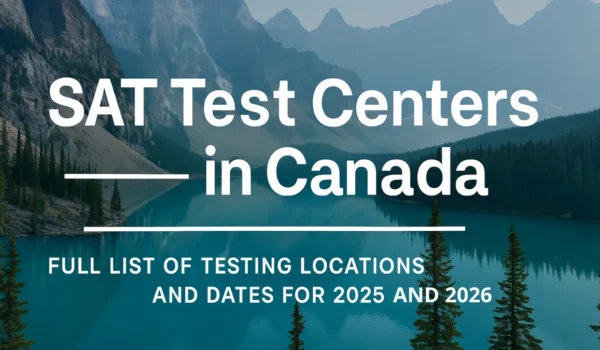 SAT Test Centers in Canada