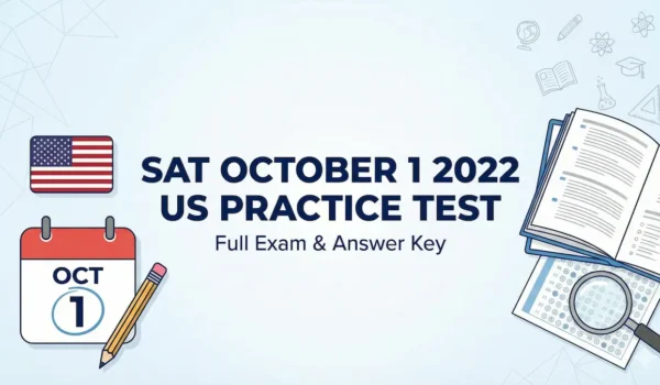 SAT October 1 2022 US Practice Test