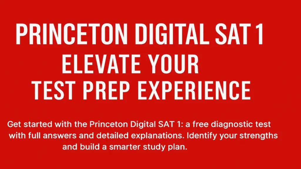 Princeton Digital SAT 1